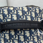 Christian Dior Diortravel Backpack Dark Blue
